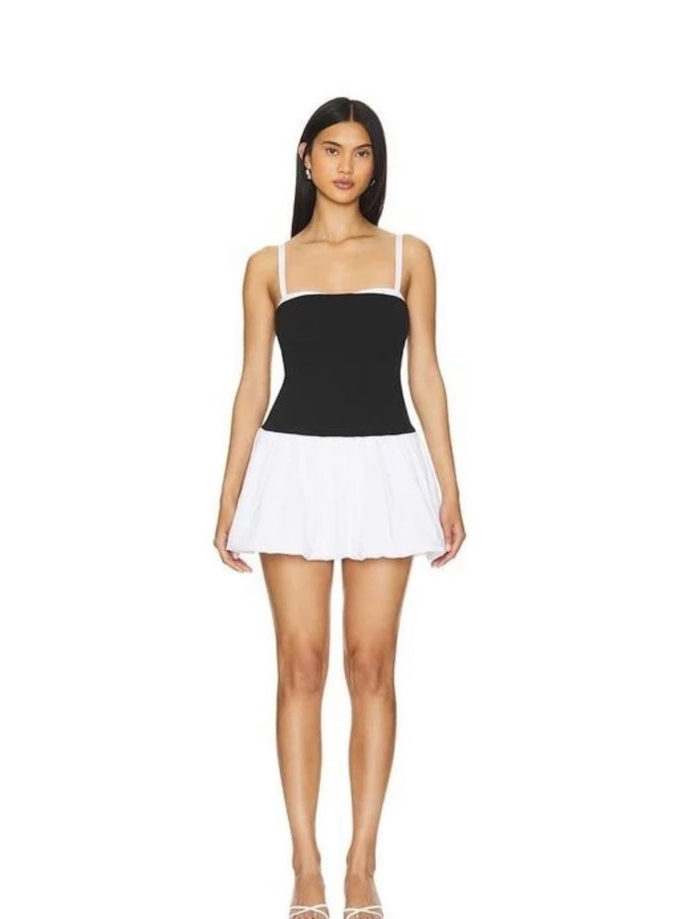 Show Me Your MuMu Black & White Mini Dress